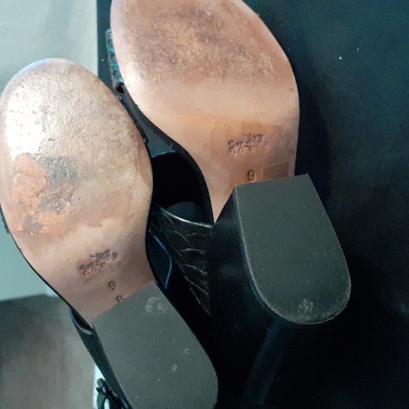 Coach Block heel Sandals - Picture 6 of 7